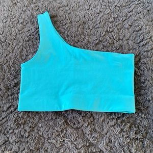 Girlfriend collective limited edition one shoulder sports bra